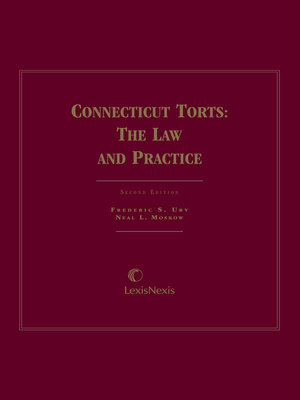 cover image of Connecticut Torts